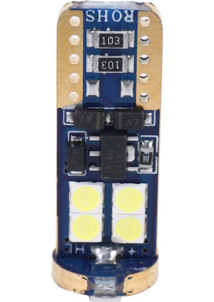 T10 168 LED Araba Ampulü 12PCS 194 W5W 12-Smd 3030 Yonga Seti LED Ampul Kanbusu Araba Iç Kubbe Haritası Cb T10-12SMD-3030 (Yurt Dışından) modelleri