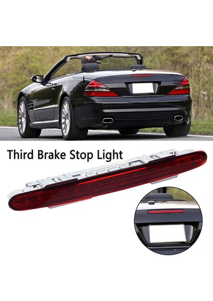 2x Üçüncü LED Fren Işığı Durdurma Lambası Için Benz Sl R230 2001-2012 SL500 SL600 SL63 2308200056 2308200656 2308200856 (Yurt Dışından) fiyatları