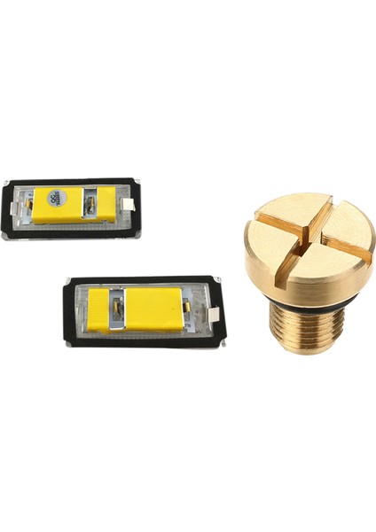 Bmw E46 4d 1998-2003 ve Radyatör Taşma Soğutucu Genişleme Tank Bleeder Vida Altın (Yurt Dışından)