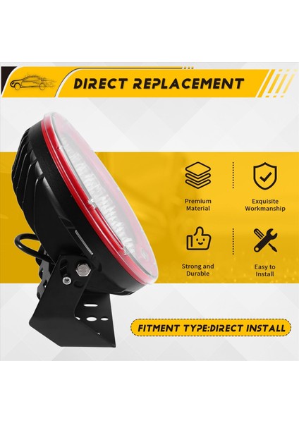 Performanslı 9 Inç LED Işıklar-Kamyonlar ve Tekneler Için All Havalandırma Noktası Işın (Yurt Dışından) indirimleri