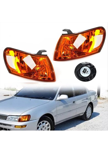 Araba Ön Köşe Lamba Işıkları Toyota Corolla AE100 E100 AE101 1993-1997 (Yurt Dışından) modelleri
