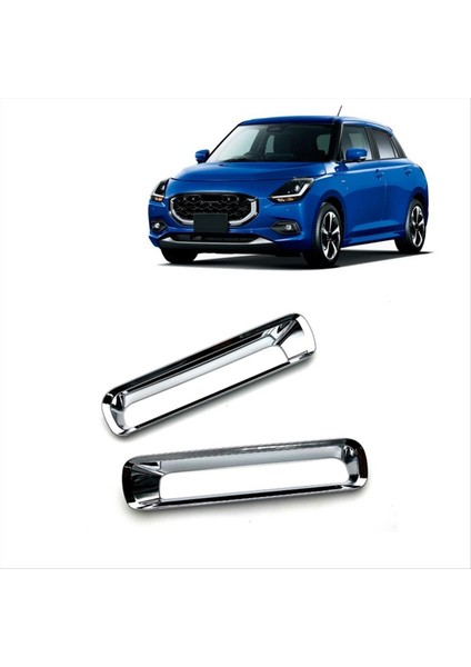 Suzuki Swift Zd/zc 2024 Dış Aksesuarlar Için Arka Sisli Lamba Kapağı Kapağı Kaplama Kaplama Kromu (Yurt Dışından) indirimleri