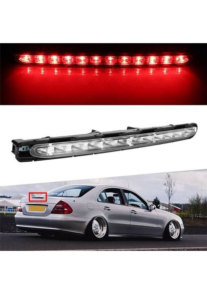2118201556 Araba LED Montaj Arka Üçüncü Fren Işık Durdurma Sinyal Lambası Benz E Sınıfı W211 2003 2004 2005 2006 (Yurt Dışından) indirimleri
