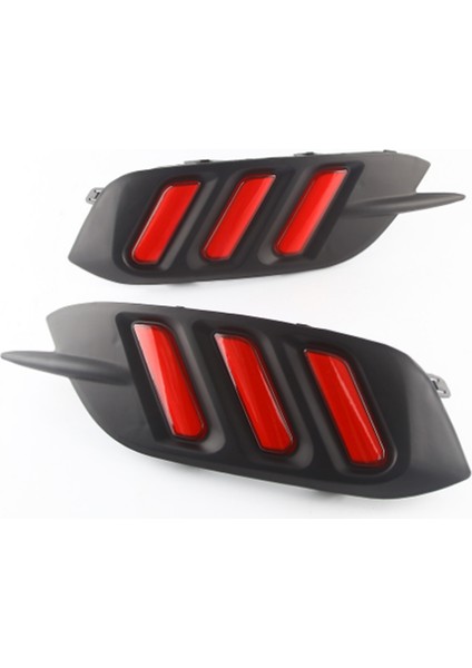 Araba LED Arka Tampon Kuyruk Lambası Lambaları Honda Civic Için Drl Reflektör Lambası 2016-2018 (Yurt Dışından)