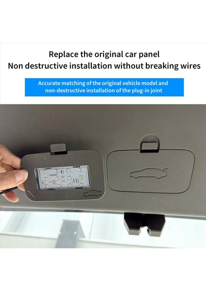 Byd Denza D9 2024 2025 Bagaj Kapağı LED Işık Bagaj Tavan Aydınlatma Iç Hatch Kapı Bagaj LED Işıklar Lambalar (Yurt Dışından) modelleri