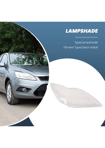 Ford Focus Için 2009-2011 Ön Farlar Kapak Kabuğu Şeffaf Lens Abajar (Yurt Dışından) indirimleri