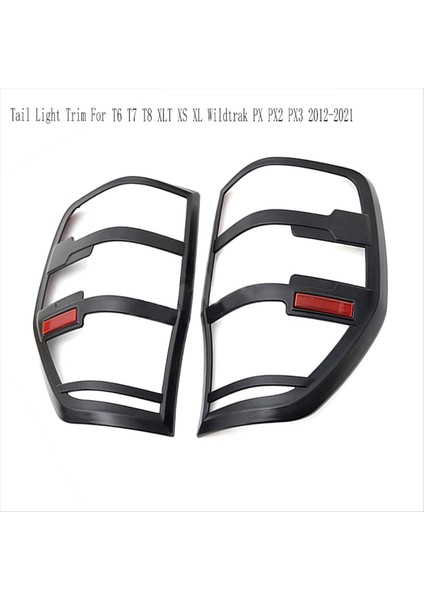 Araba Kuyruk Işık Kapağı Arka Lamba Davlumbazları Tail Işık Trim Ford Ranger T6 T7 T8 Xlt Xs Xl Wildtrak Px2 Px3 2012-2021 (Yurt Dışından) indirimleri