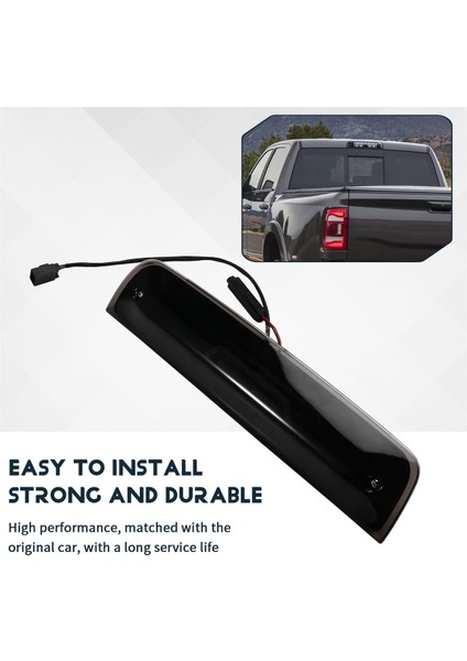 Araba LED Üçüncü Fren Kargo Işığı Dodge Ram 1500 2500 3500 2009-2018 (Yurt Dışından) indirimleri