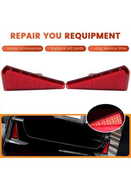 Toyota Noah Voxy 80 Seri Için Araç LED Arka Tampon Reflektör Işık Fren Işık Kuyruk Lambası (Yurt Dışından) fırsatları