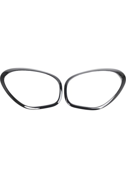 2pcs Ön Far Lambası Çerçeve Döşeme Bmw Mini Cooper Için Parlak Siyah R60 2011-2016 51139801573 51139801574 (Yurt Dışından)