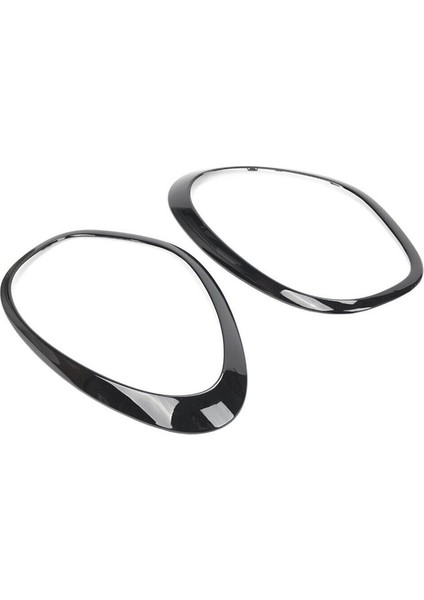 2pcs Ön Far Lambası Çerçeve Döşeme Bmw Mini Cooper Için Parlak Siyah R60 2011-2016 51139801573 51139801574 (Yurt Dışından) modelleri