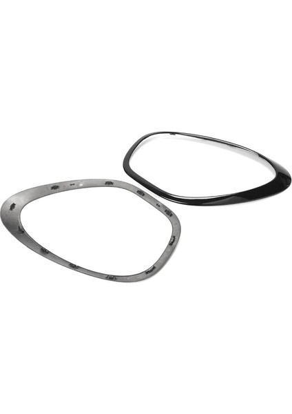2pcs Ön Far Lambası Çerçeve Döşeme Bmw Mini Cooper Için Parlak Siyah R60 2011-2016 51139801573 51139801574 (Yurt Dışından) indirimleri