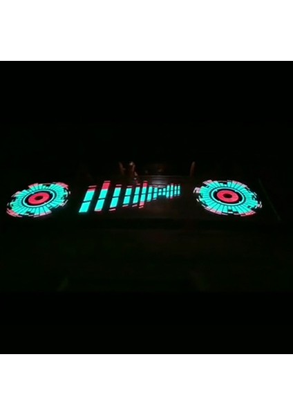 Araba Ön Cam LED Ses Aktif Ekolayzer Neon El Light Music Ritim Flash Lamba Çıkartma Kontrol Kutusu ile Stil (Yurt Dışından) indirimleri