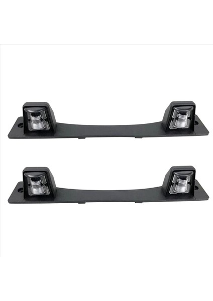 Jeep Wrangler Için 2x Araba Plaka Işıkları Tutucusu Jk 2007-2018 Ampulü Olmadan 2007-2018 68048762AB (Yurt Dışından)