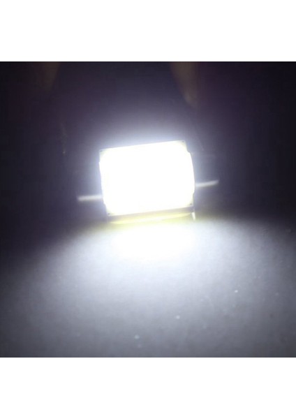 3x 3W Cob LED Araba Iç Tavan Işık Lambası Ampul 36MM Beyaz DC12V (Yurt Dışından) fırsatları