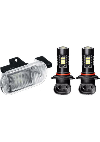 2x Canbus H8 3030 21SMD LED Drl Sisli Ampuller Skoda Için Superb &amp 1x Araba Torpisi Kutusu Işık Depolama Bölmesi Işık (Yurt Dışından)
