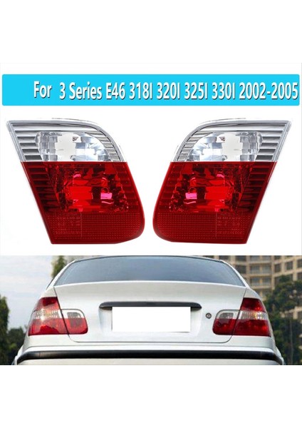 Bmw 3 Serisi Için Arka Iç Kuyruk Lambası Fren Lambası E46 2002-2005 330I 330I 325I Bagaj Kapağı Tay Hilli Mantası 63216910537 Sol (Yurt Dışından) indirimleri
