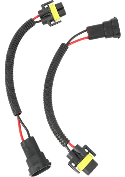 4pcs 9006 Ila H11 H8 Far Sis Far Dönüşüm Konnektörü Kablo Demeti Kablo Soket Konnektörü Onarım Kiti (Yurt Dışından) fiyatları