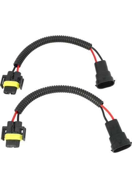 4pcs 9006 Ila H11 H8 Far Sis Far Dönüşüm Konnektörü Kablo Demeti Kablo Soket Konnektörü Onarım Kiti (Yurt Dışından) fırsatları