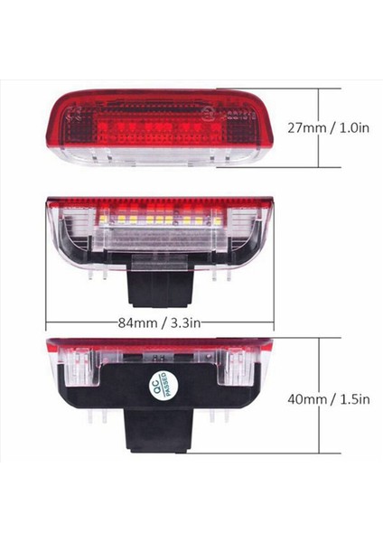 2 Adet Araba LED Plaka Işığı ve 1 Set Araba LED Kapı Uyarı Işığı Hoş Geldiniz Projektör (Yurt Dışından) indirimleri