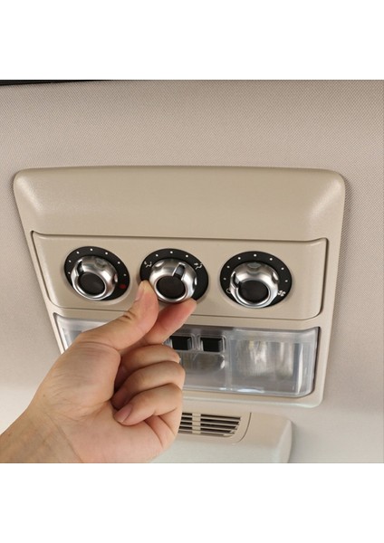 Araba Arka Far Üst Koyun Üstü Kapak Land Rover Discovery Için Dekoratif Daire 3 4 2010-2016 (Yurt Dışından) fiyatları