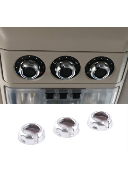 Araba Arka Far Üst Koyun Üstü Kapak Land Rover Discovery Için Dekoratif Daire 3 4 2010-2016 (Yurt Dışından) indirimleri