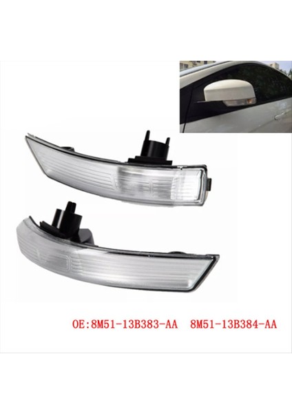 Araba Ters Ayna Işık Kabuğu Dikizli Ayna Lambası Kapak 8M51-13B383-AA 8M51-13B384-AA Ford Focus 2008-2015 (Yurt Dışından) fiyatları