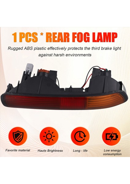 Araba Arka Tampon Işık Arka Sis Lambası Mitsubishi Için Pajero Montero V73 V75 V77 2000-2003 Sol MR508783 (Yurt Dışından) fırsatları