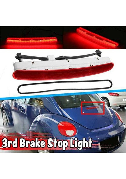 1C0945097E 1C0945097B Araba LED Montaj Arka Üçüncü Fren Işık Durdurma Sinyal Lambası Vw Beetle 1998-2010 (Yurt Dışından) fiyatları