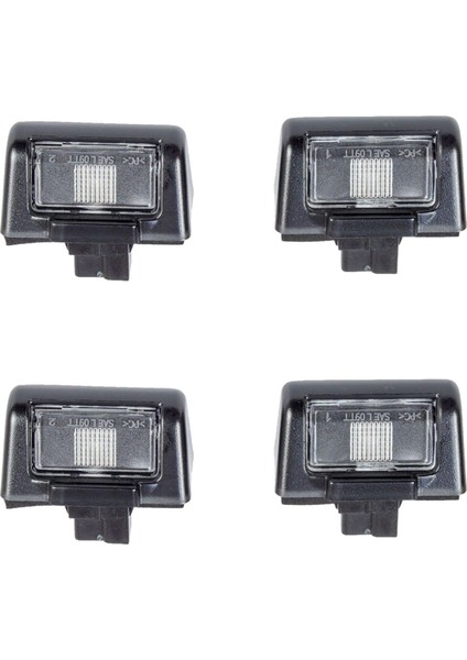 4pcs Loser Levha Etiketi Işık Araç Arka Plaka Işığı Ford Transit Mk5 Mk6 Mk7 86VB-13550-AC (Yurt Dışından)