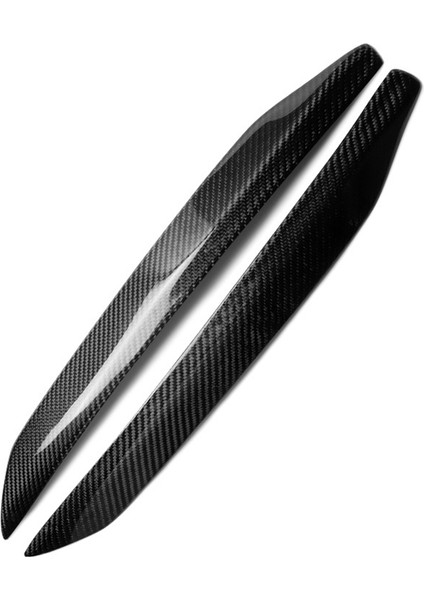 Hyundai Rohens-Coupe 2009-2011 Karbon Fiber Farlar Göz Kapakları Kaşları Kapağı (Yurt Dışından)