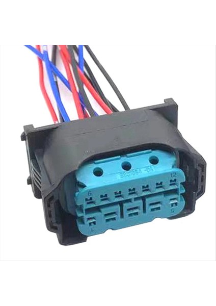 12 Yollu LED Lamba Far Fiş Bmw Için Pigtail X1 X3 X5 F15 X6 F01 F02 E63 E64 E90 Kafa Işık Konektörü 61132359991 (Yurt Dışından) fırsatları