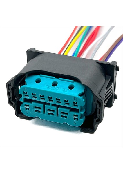 12 Yollu LED Lamba Far Fiş Bmw Için Pigtail X1 X3 X5 F15 X6 F01 F02 E63 E64 E90 Kafa Işık Konektörü 61132359991 (Yurt Dışından) indirimleri