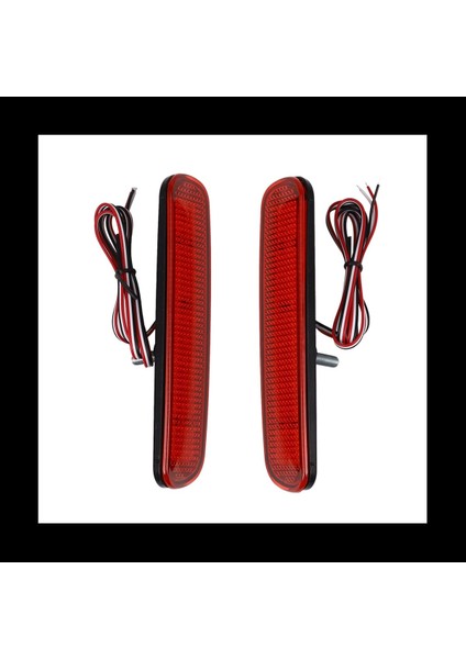 Toyota Land Cruiser 100/CYGNUS LX470 Için 2x Araç LED Arka Tampon Reflektör Işığı LED Uyarı Işık Fren Lambası (Yurt Dışından) fiyatları