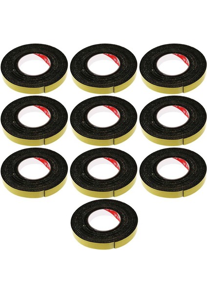 10X 5m Siyah Tek Taraflı Kendi Kendine Yapışkan Köpük Bant Kapalı Hücre 20MM Genişliğinde x 3mm Kalınlığında (Yurt Dışından)
