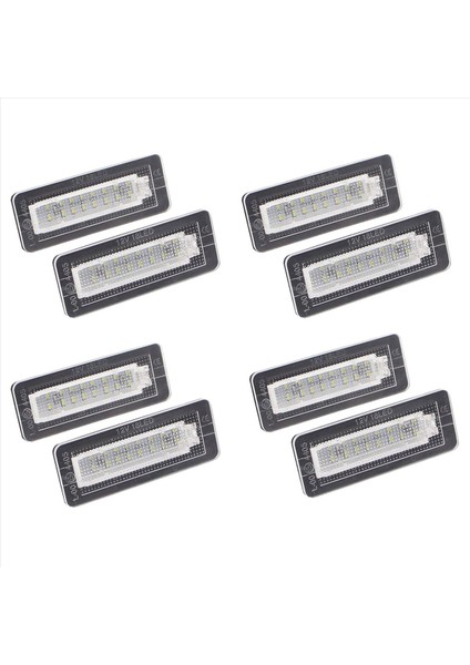 Benz Smart Için 8x Araba LED Lehbalı Plaka Işığı Iki Coupe Cabrio Için Smart 450 451 (Yurt Dışından)