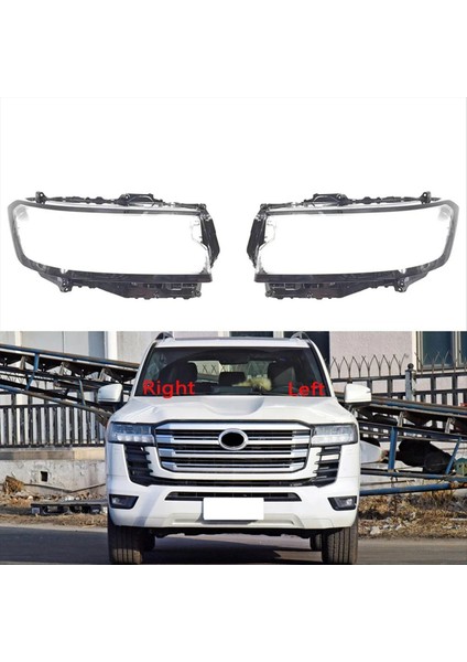 Toyota Land Cruiser 2022 2023 Için Sol Araba Far Lens Kapağı Kapak (Yurt Dışından) fiyatları