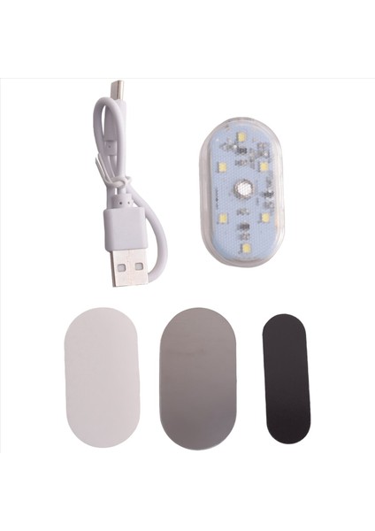 Araba Ortam Işık Araba Iç Dokunma Sensörü USB Şarj Aydınlatma Araç Okuma Işık LED Ortam Açık Beyaz (Yurt Dışından) fırsatları