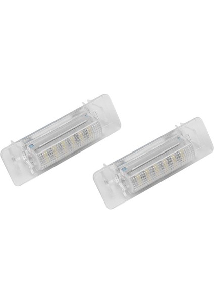 Mercedes Için 4x Benz W210 W202 E300 E55 C230 LED Numaralı Plaka Işıkları Lamba Hata Yok 12V 6500K Beyaz Lisans Işığı (Yurt Dışından) fiyatları