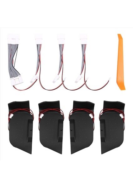 Toyota Için LED Araç Iç Ortam Işığı Rav4 2019-2023 7 Renkli Saplı Kapı Kase Lambası Yedek Dekoratif Işık (Yurt Dışından) fırsatları