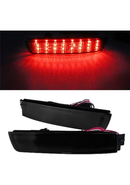 Araba Arka Tampon LED Kuyruk Fren Lambası Yansıtıcı Nissan Juke/murano/infiniti FX35 FX37 FX50 Için Açık Siyah Kabuk (Yurt Dışından) fırsatları