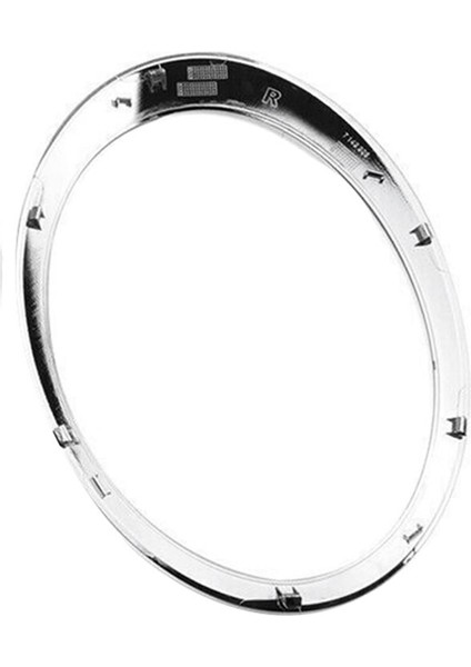 2014-2019 Mini Cooper S F55 F56 F57 Için Sağ Krom Far Döşeme Halkası Dekoru (Yurt Dışından)