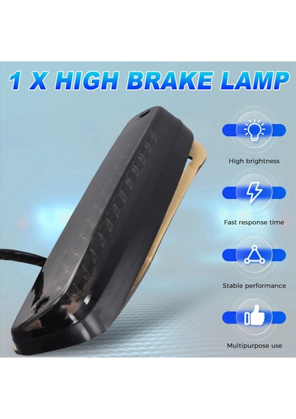 LED 3 Fren Işığı Montaj Lambası Ford Ranger Için Tail Işığı F250 F350 F450 F550 Süper Görev 1993-2016 CC3Z13A613B (Yurt Dışından) modelleri