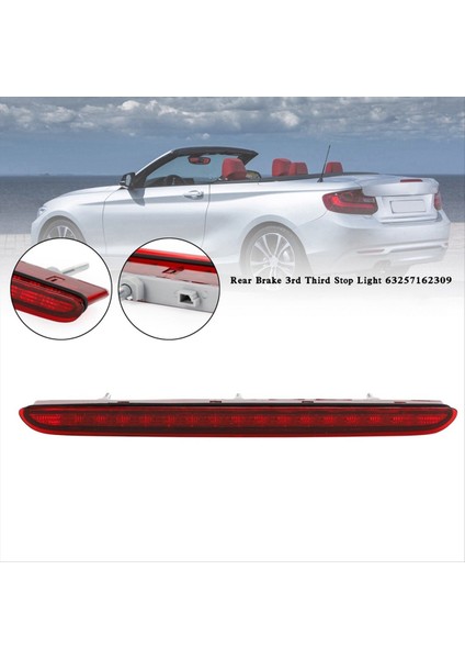 Araba Monte Fren Işığı Arka Kuyruk Işığı Bmw 3 Serisi E93 Convertible 2007-2013 63257162309 Için Üçüncü Fren Işığı (Yurt Dışından) modelleri