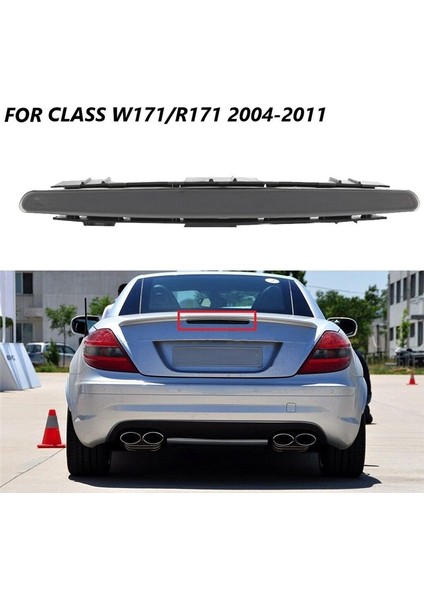 Siyah Üçüncü Fren Durdur Işık Bagaj Kuyruk Işığı Mercedes Benz Slk W171 R171 Slk Sınıfı 2005-2011 1718200556 (Yurt Dışından) fırsatları
