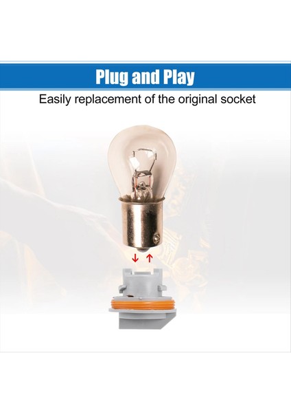 4pcs 4676589 Chrysler Town &amp Country Için Arka Fren Arka Lamba Ampul Soketi Jeep Liberty 02-04 Için 1996-2000 (Yurt Dışından) indirimleri