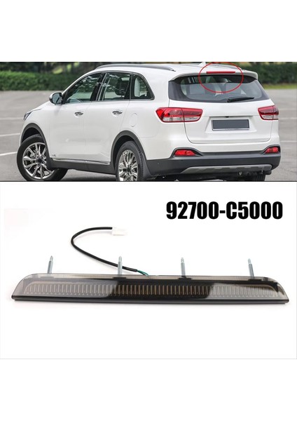 Kia Sorento Için Arka Üçüncü Fren Işığı Durdurma Lambası 92700C5000 (Yurt Dışından) fiyatları