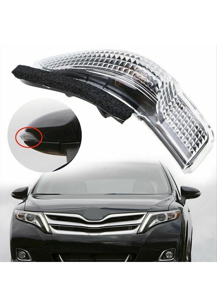 6x Ayna Sinyal Lambası Göstergesi 81730-52100 Toyota Corolla Camry Yaris Prius C Avalon Scion Im Venza (Sağ) (Yurt Dışından) modelleri