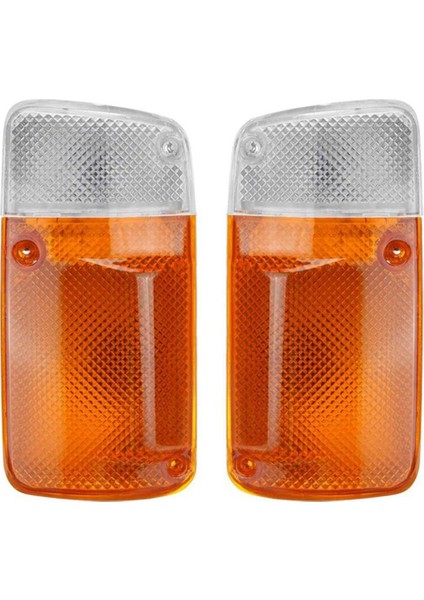 2x Sağ Köşe Işığı Göstergesi Sinyal Lambası Nissan Devriyesi Için Değiştir Gq Y60 1987-1994 B6120-01J00 (Yurt Dışından)
