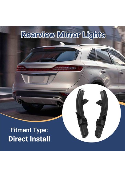 Dikiz Ayna Işıkları Dönüş Sinyal Işıkları EJ7B13B382A EJ7Z13B375A Lincoln Nautilus Için Mkx Yan Görünüm Ayna Işığı (Yurt Dışından) fırsatları